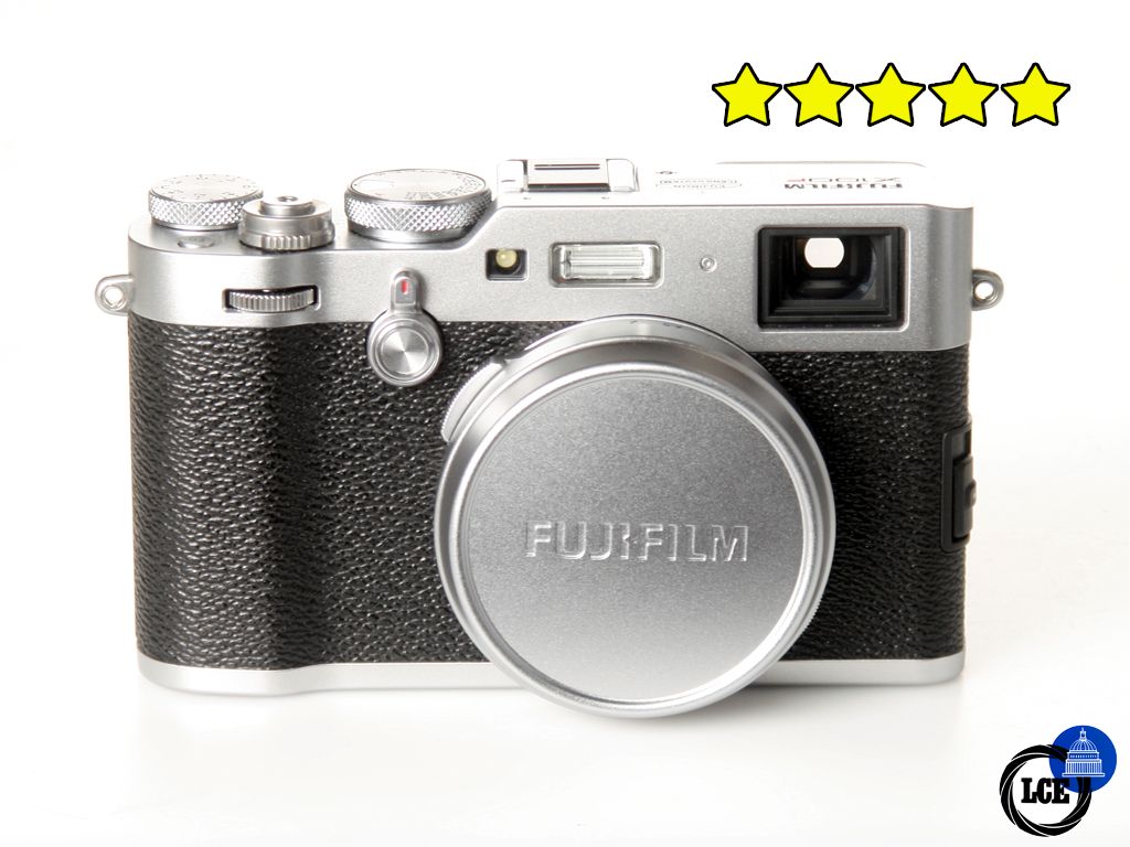 FujiFilm X100F Silver (BOXED) Low Shutter Count 1,700