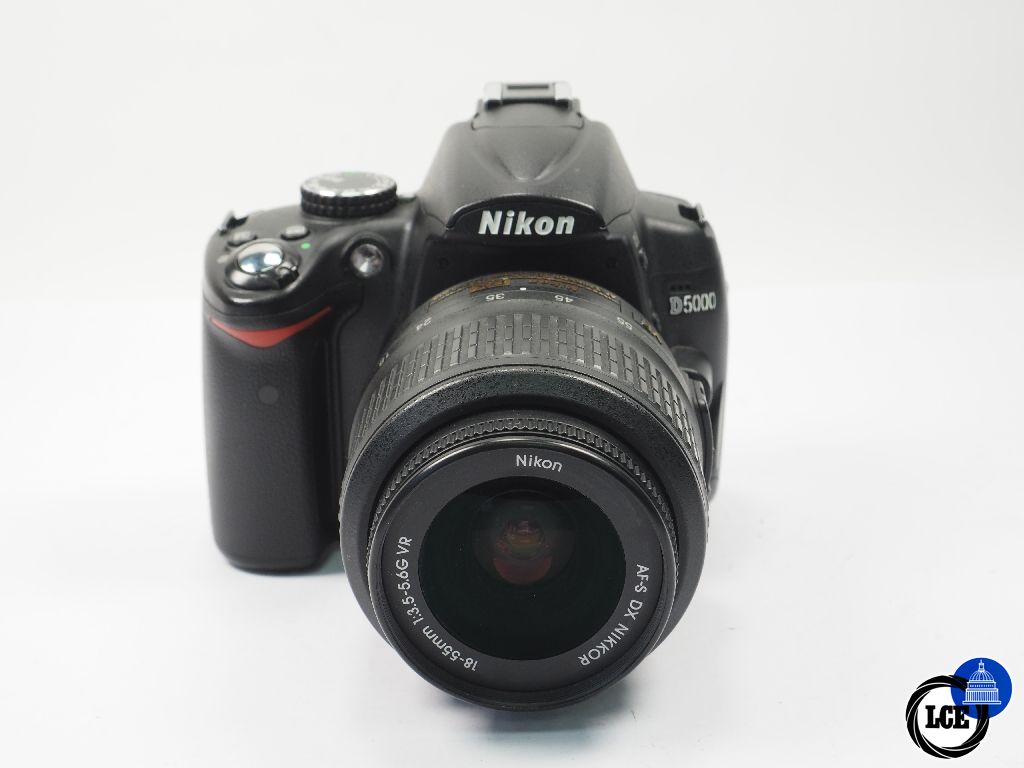 Nikon D5000 with 18-55mm VR 7k sc