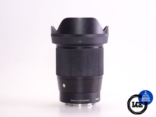 Sigma 16mm f1.4 DC DN C Sony E