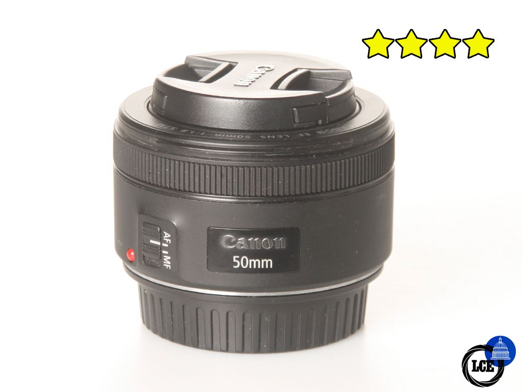 Canon EF 50mm f/1.8 STM (with ES-68 Hood)