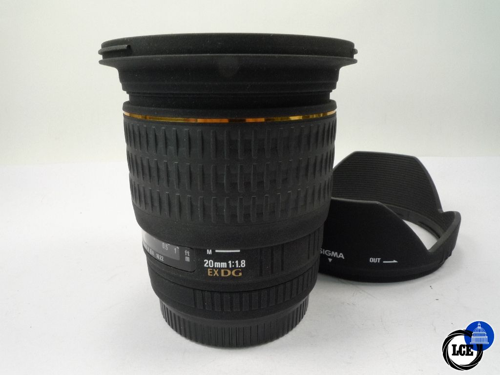 Sigma EF 20mm f1.8 EX DG