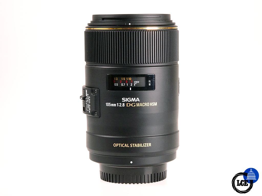 Sigma 105mm f2.8 DG Macro HSM Nikon fit