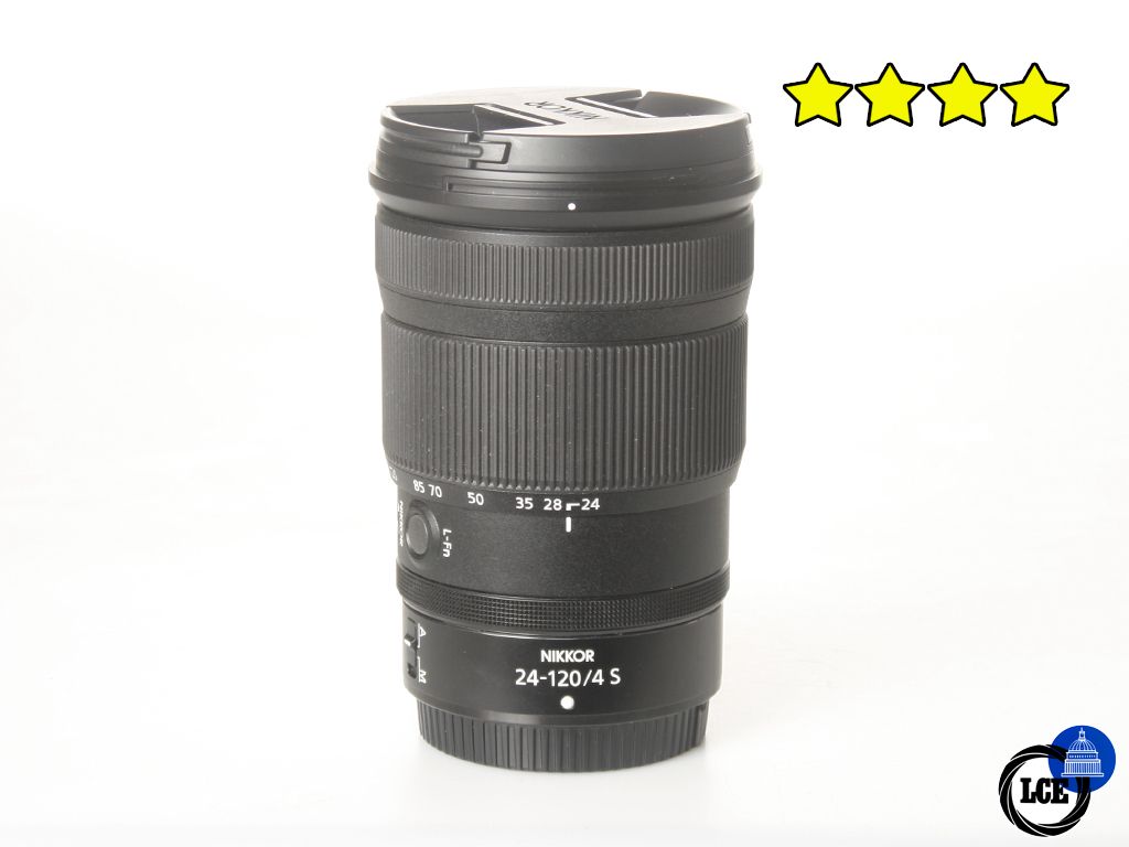 Nikon Z 24-120mm f/4 S (BOXED) with Hood