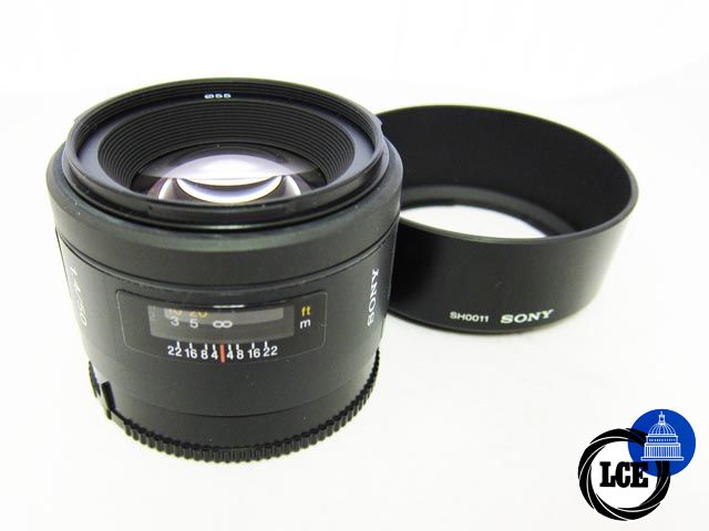 Sony 50mm f/1.4 AF A-Mount  (inc Hood)