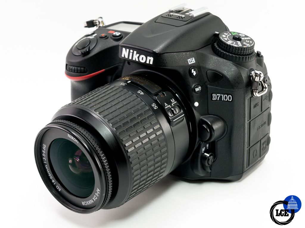 Nikon D7100 + AF-S 18-55mm F3.5-5.6G ED DX * VERY LOW SHUTTER COUNT *