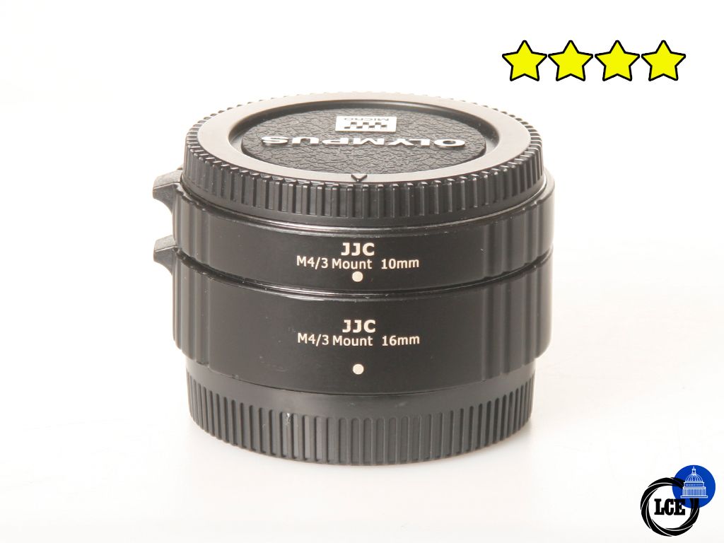 Miscellaneous JJC M4/3 Mount 10&16mm Extension Tubes - Olympus Micro 3/4rds Fit