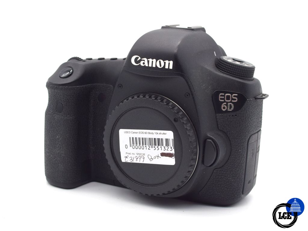 Canon EOS 6D Body (Boxed, only 10,000 Actuations)