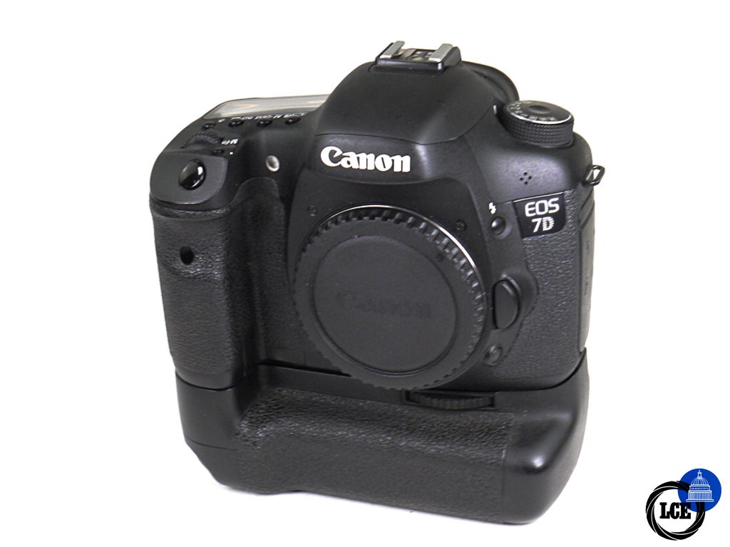 Canon EOS 7D + BG-E7 Battery Grip