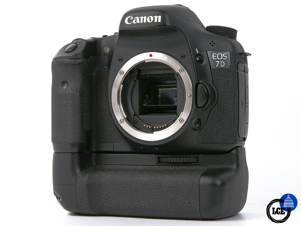 Canon EOS 7D + BG-E7 **28k Shutter Count**