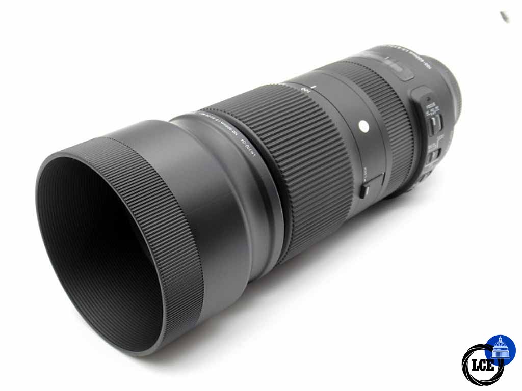 Sigma 100-400mm f/5-6.3 DG OS 'C' HSM Nikon Fitting ( Inc Box and Camo cover) 