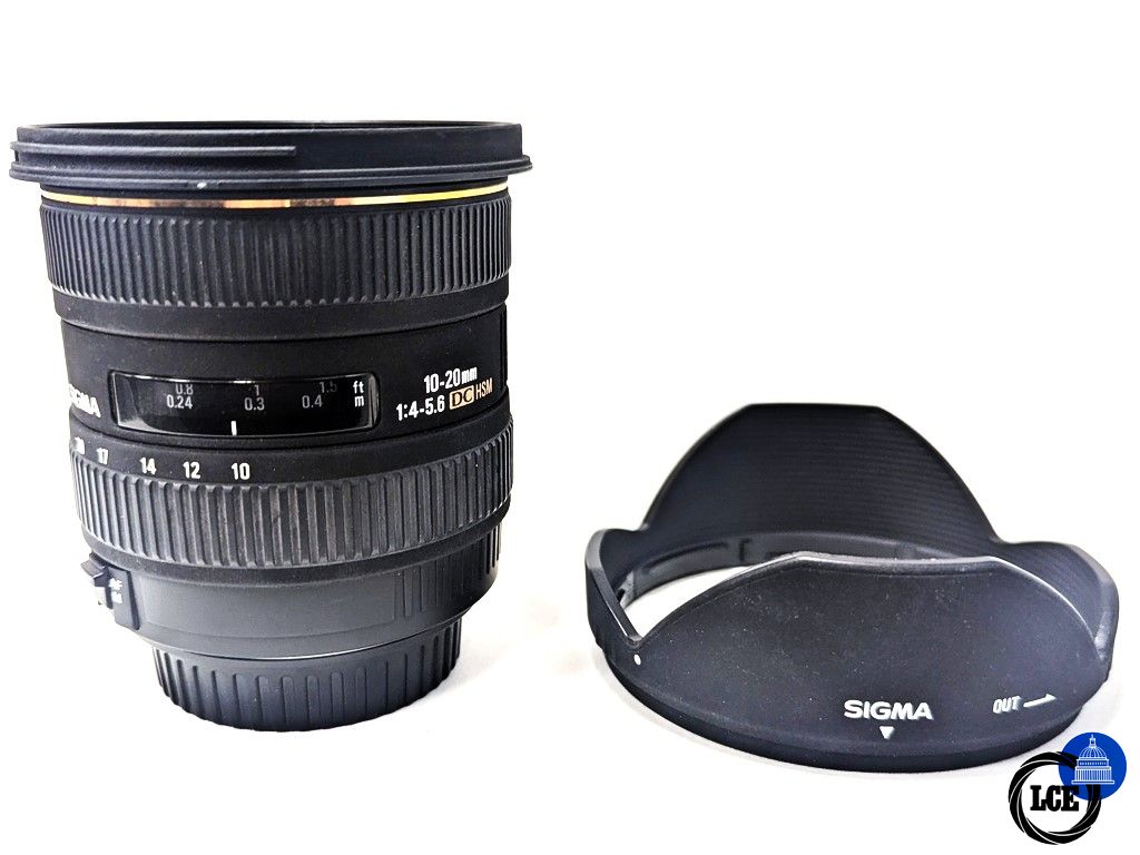 Sigma 10-20mm F4-5.6 DC HSM Canon EF-S Fit