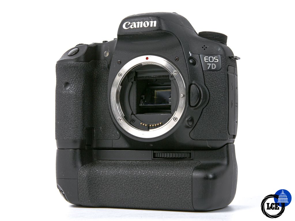 Canon EOS 7D + BG-E7 **29k Shutter Count**