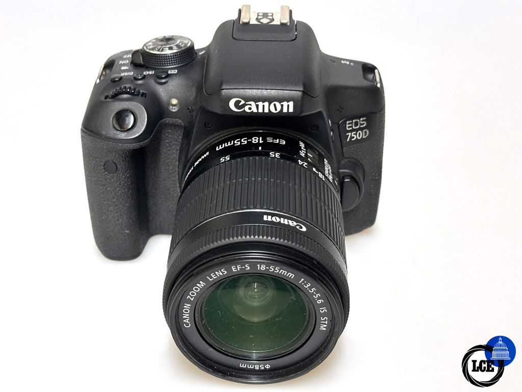 Canon EOS 750D & 18-55mm STM IS ( Very low shutter count )