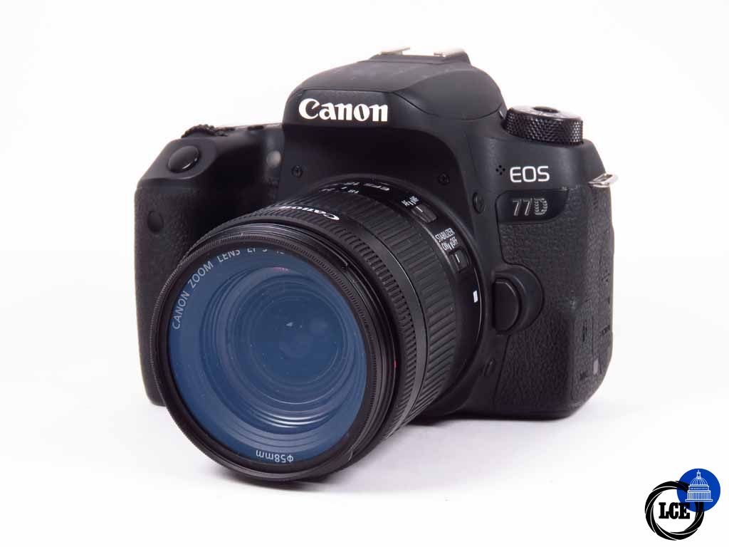 Canon EOS 77D + 18-55mm