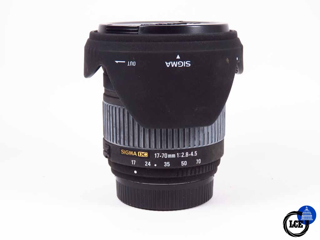 Sigma 17-70mm F2.8-4.5 Nikon Fit