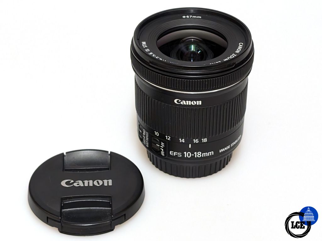 Canon EF-S 10-18mm F4.5-5.6 IS STM 