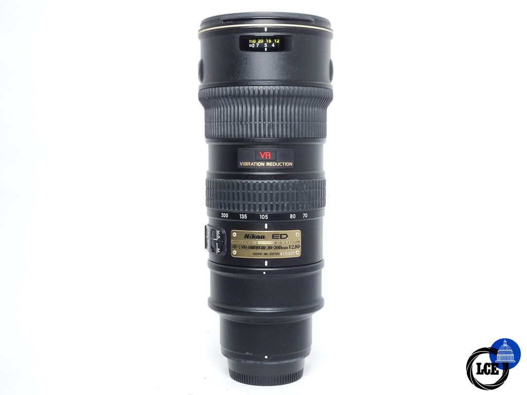 Nikon AF-S 70-200mm f/2.8G ED VR