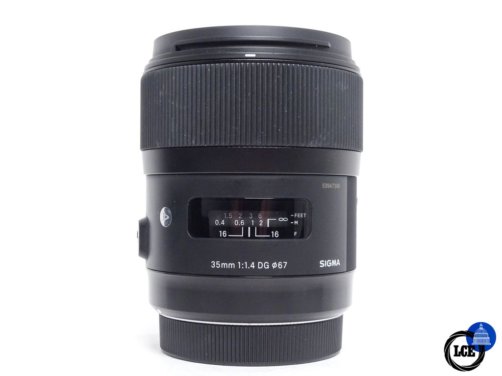 Sigma 35mm f/1.4 DG ART *CANON FIT*