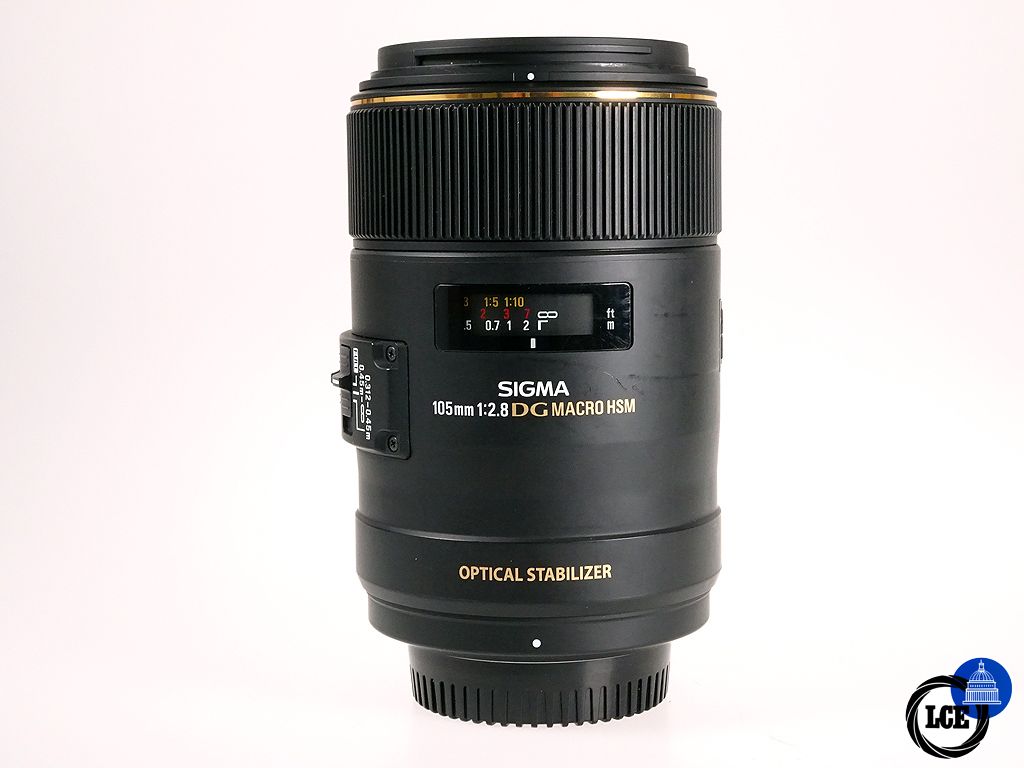 Sigma 105mm f2.8 DG HSM Macro Nikon fit