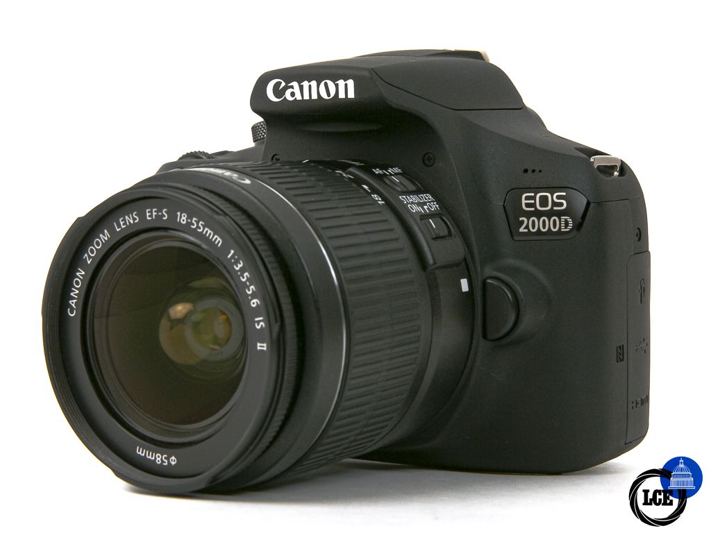 Canon EOS 2000D + 18-55mm IS II **1k Shutter Count**