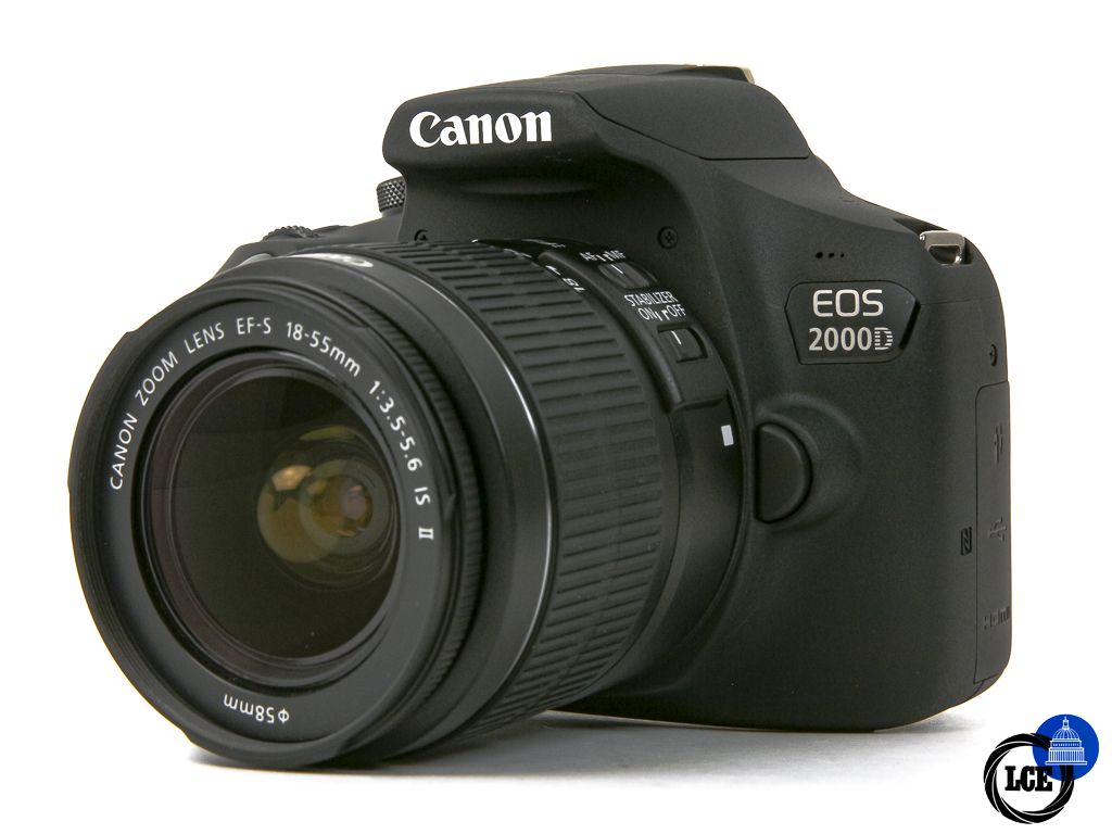 Canon EOS 2000D + 18-55mm IS II **1k Shutter Count**