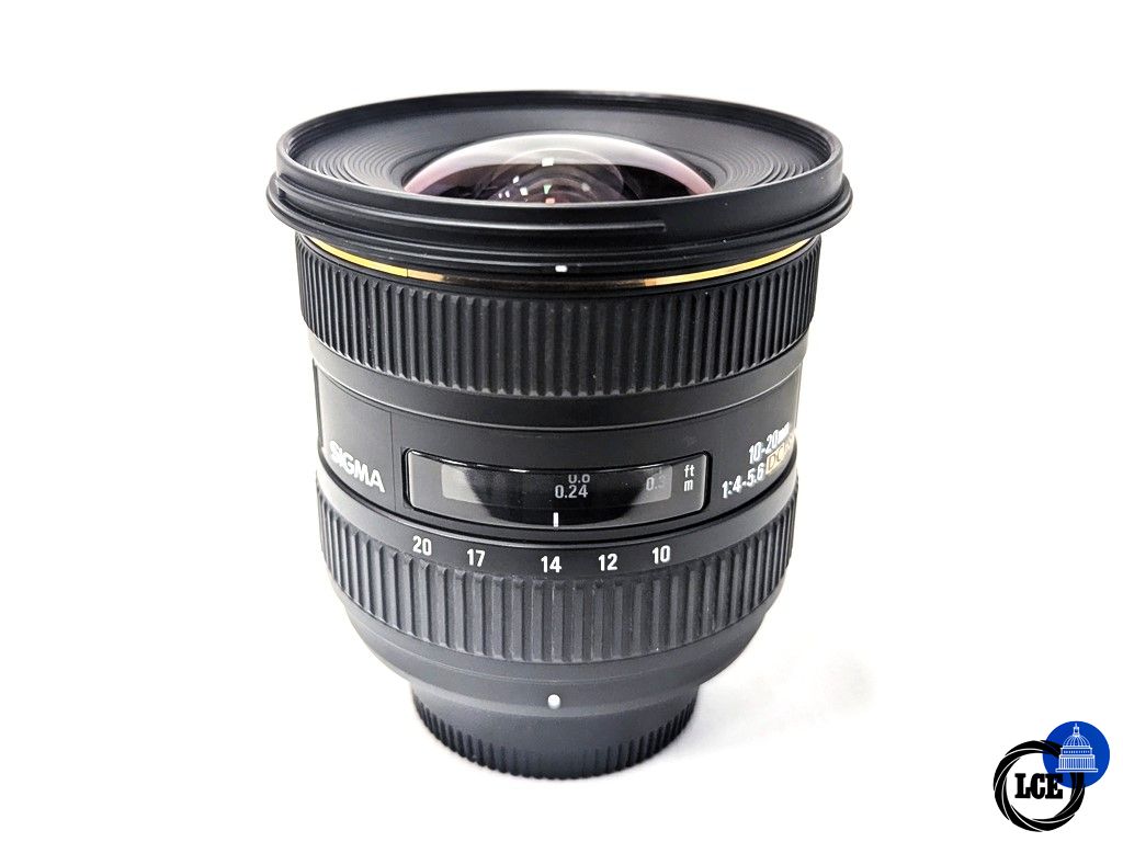 Sigma 10-20mm F4-5.6 DC HSM Nikon Fit