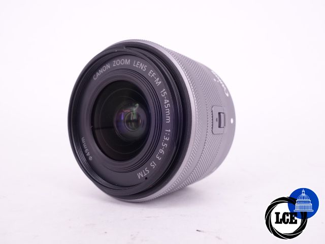 Canon EF-M 15-45mm STM SILVER