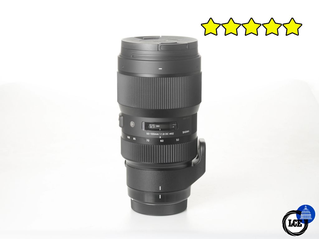 Sigma 50-100mm F1.8 DC HSM Art - Canon Fit (with Hood)