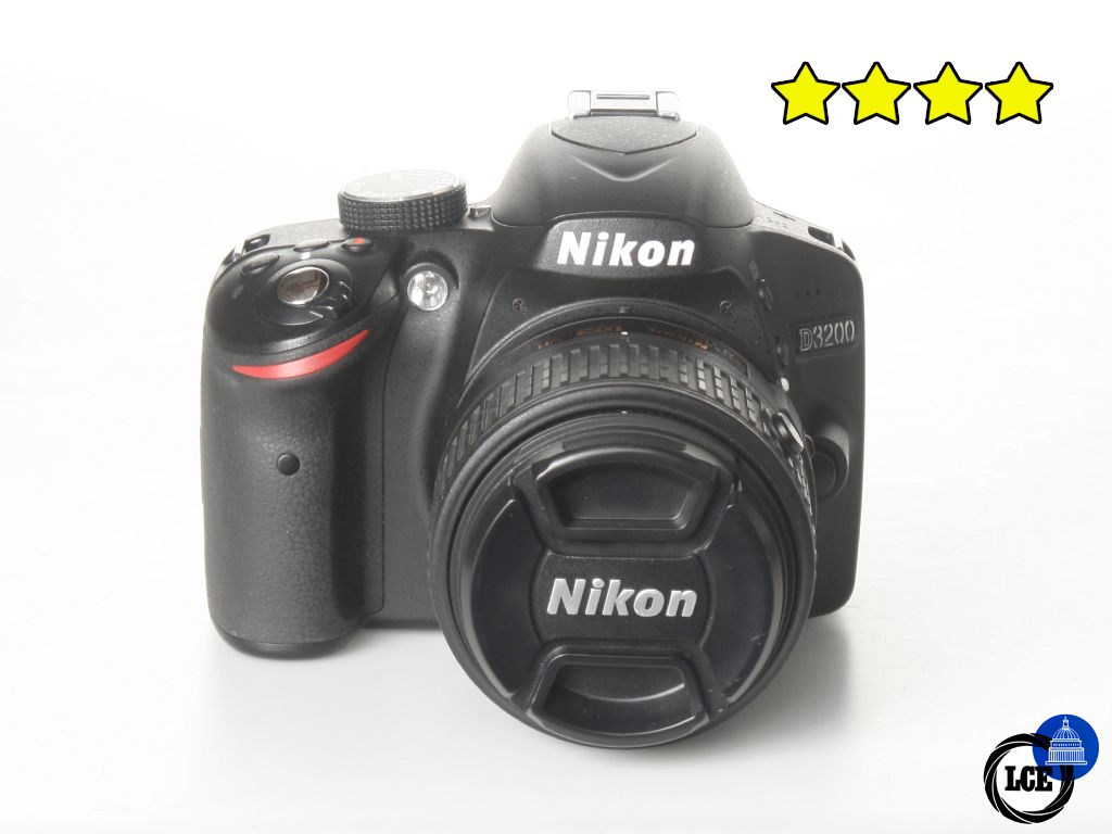 Nikon D3200+18-55mm GII VR AF-S (BOXED) Low Shutter Count 1,634