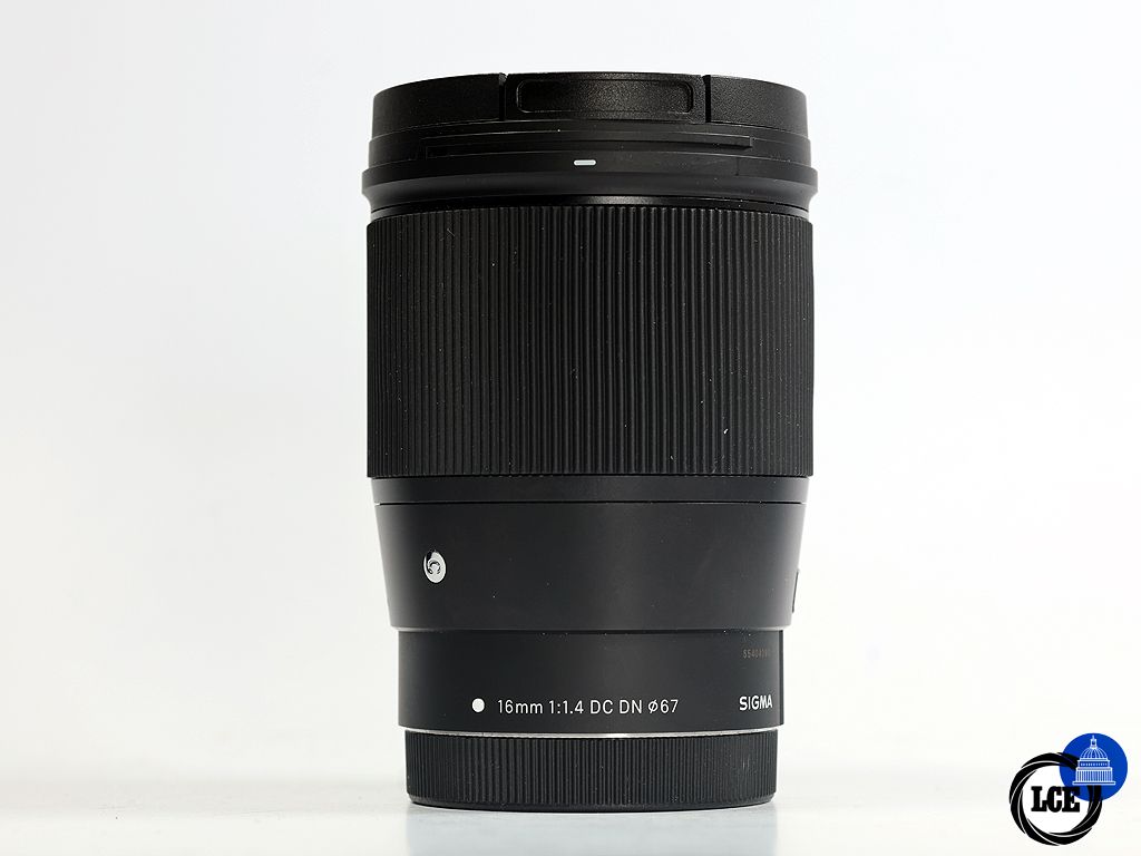 Sigma 16mm f/1.4 DC DN EF-M mount