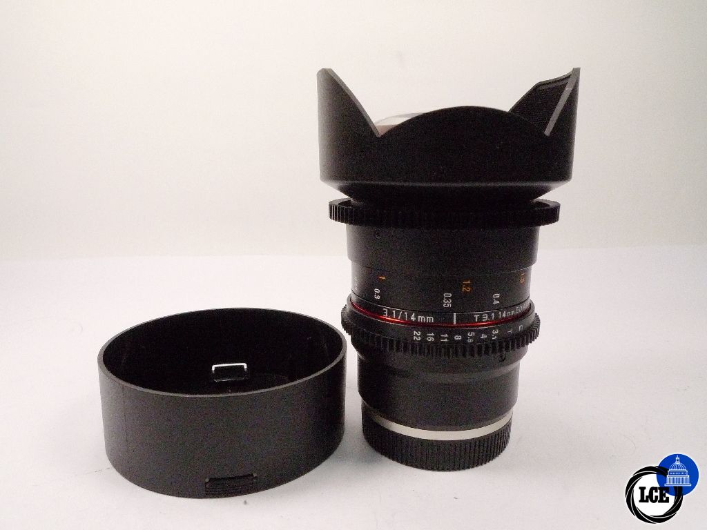 Samyang FE 14mm T3.1 ED AS IF UMC II (MF)