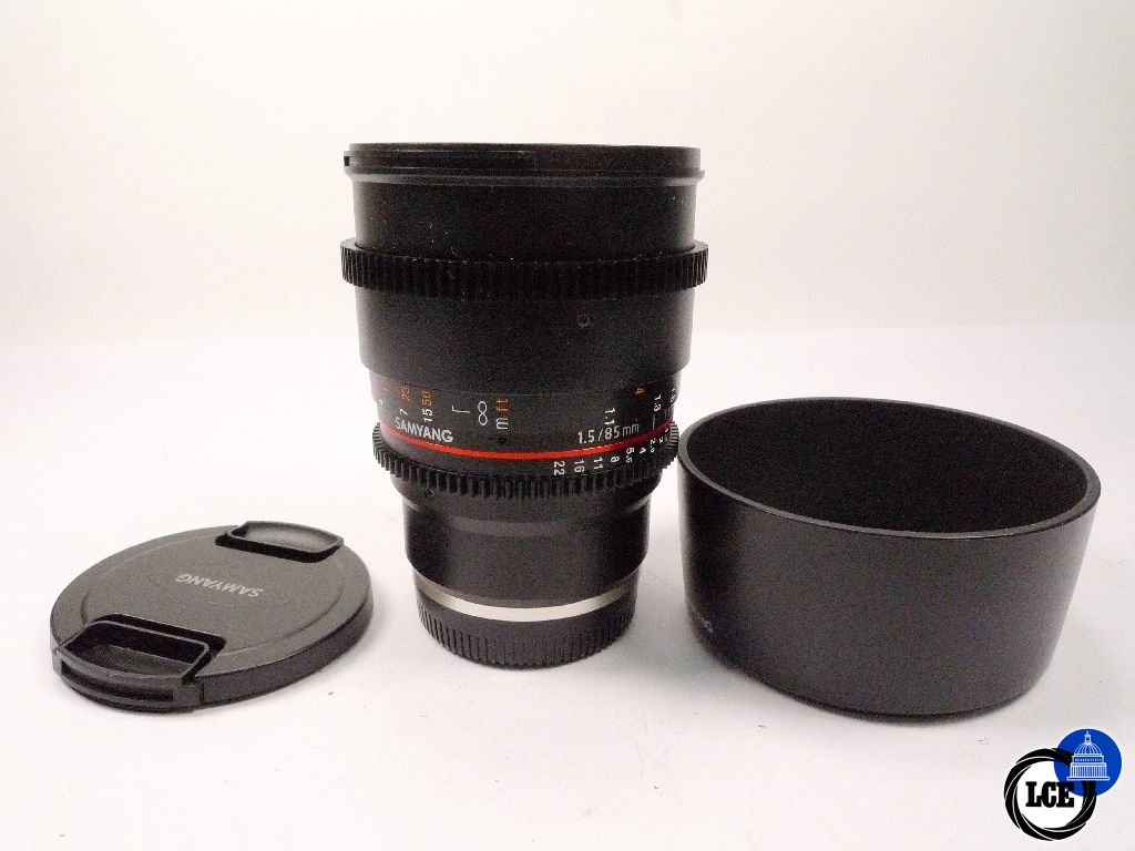 Samyang FE 85mm T1.5 AS IF UMC II (MF) 