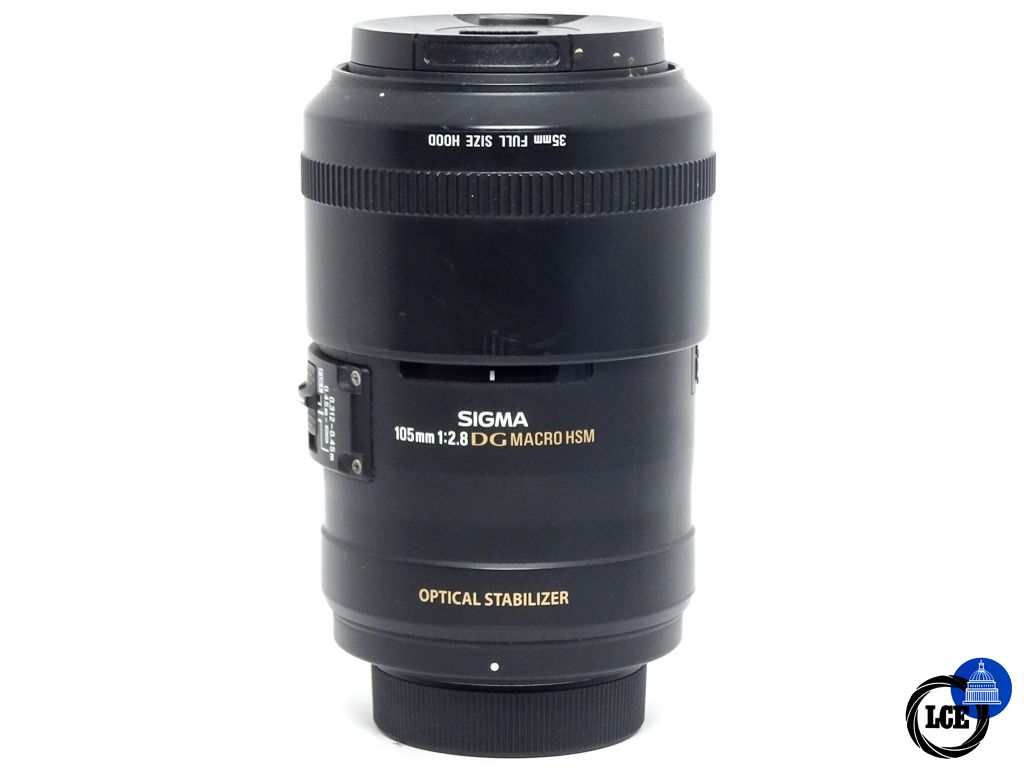 Sigma 105mm f/2.8 OS Macro Nikon F