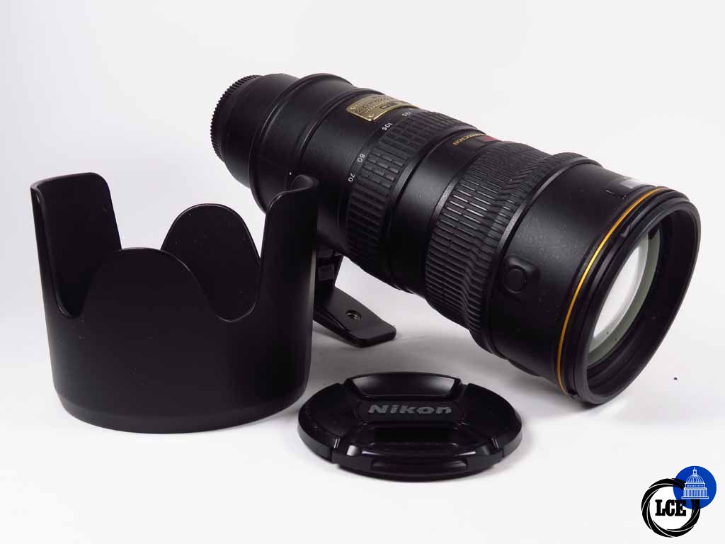 Nikon 70-200mm f2.8 AFS VR MKI