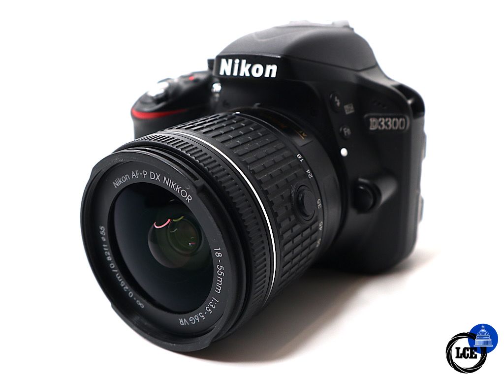 Nikon D3300 + 18-55mm AF-P - Boxed