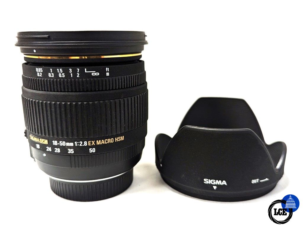 Sigma 18-50mm F2.8 EX DC Macro Nikon Fit