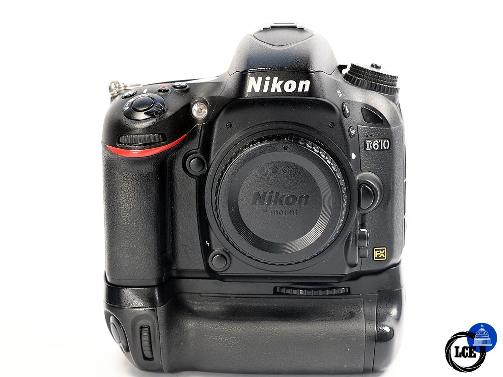 Nikon D610 + MB-D14