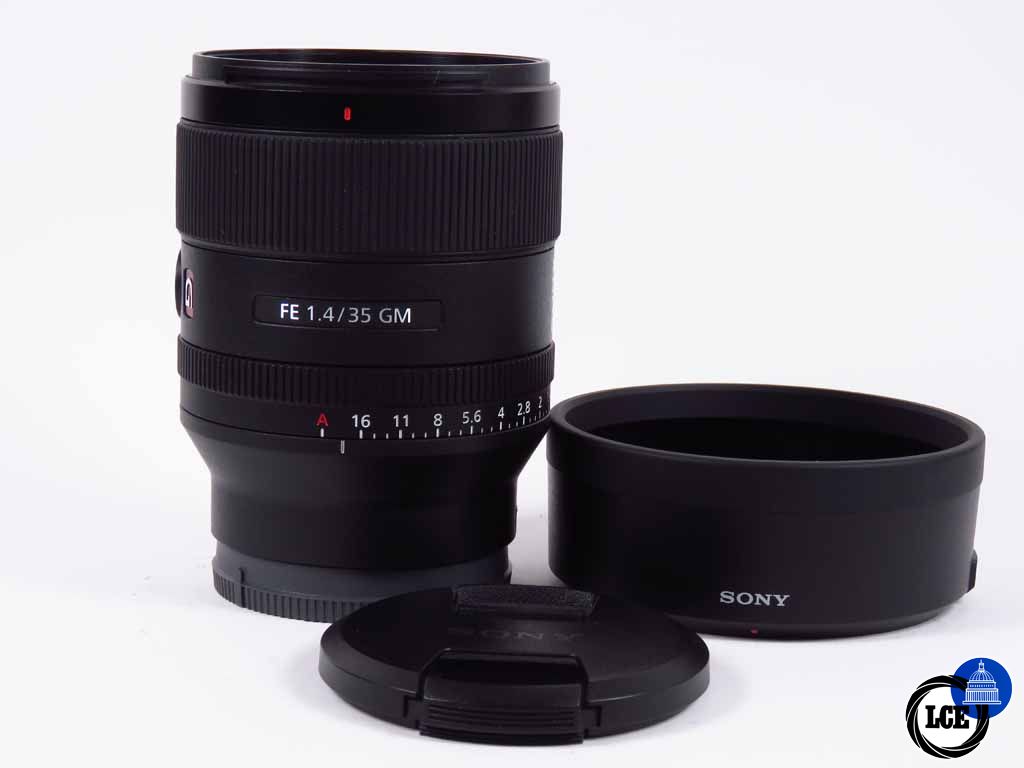 Sony FE 35mm f1.4 GMaster