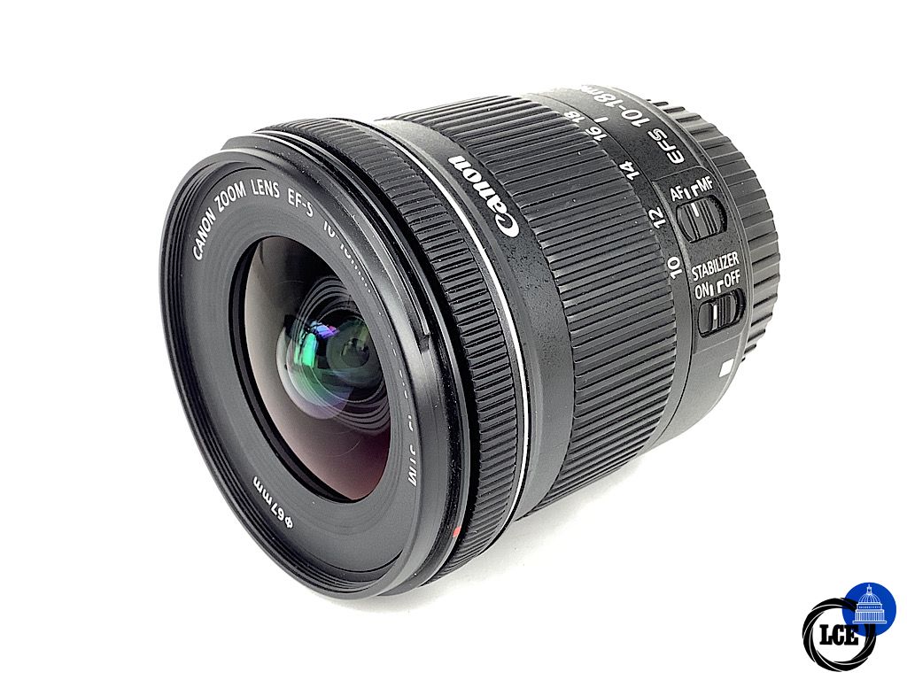 Canon EF-S 10-18mm F4.5-5.6 IS STM