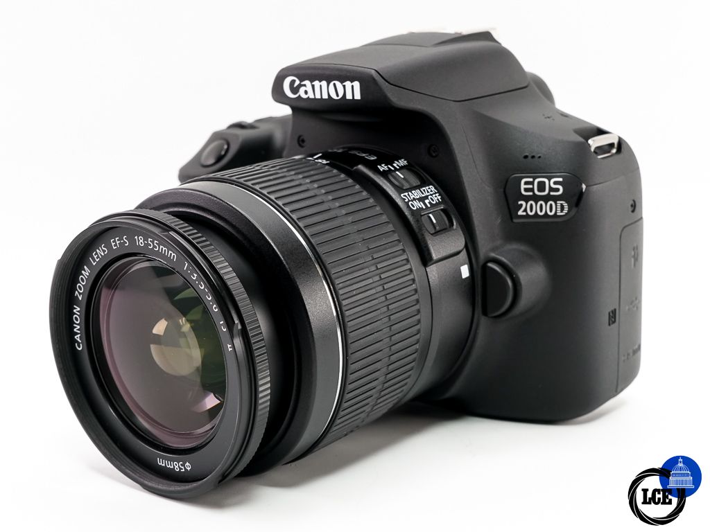 Canon EOS 2000D + EF-S 18-55mm III * BOXED *