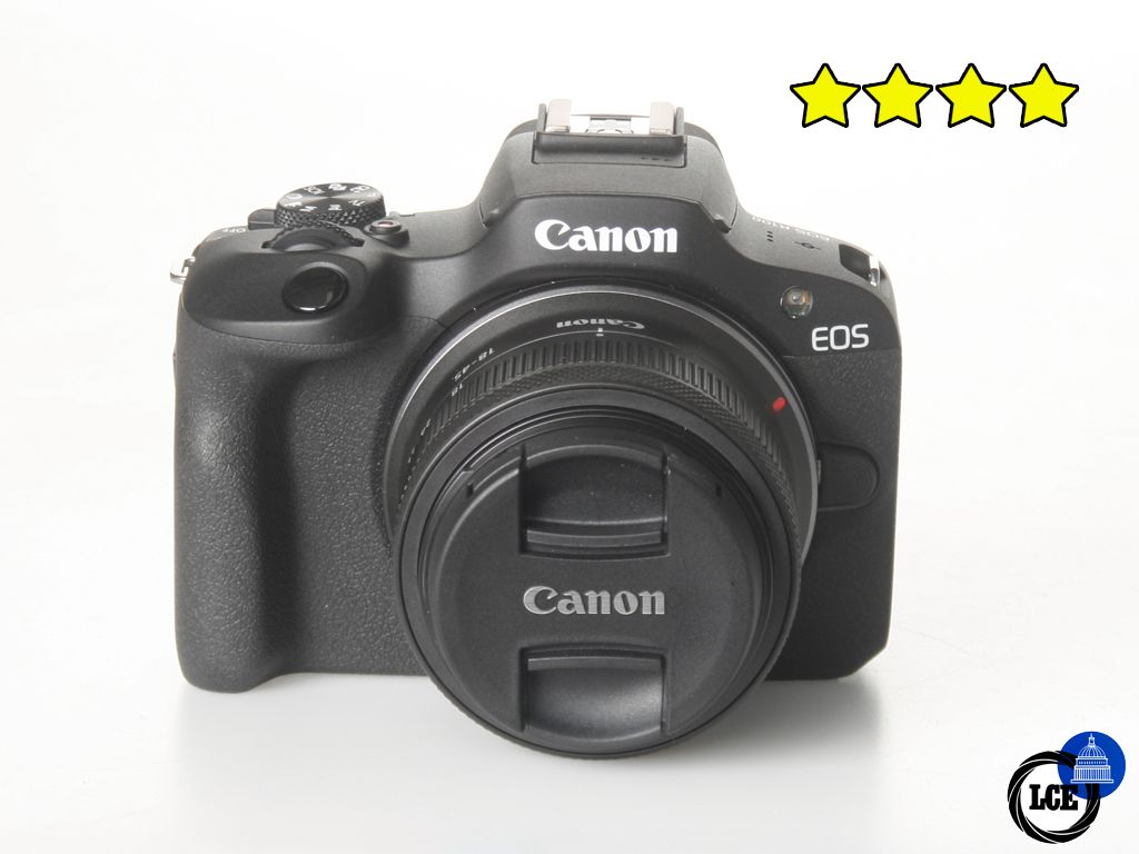 Canon EOS R100+18-45mm (BOXED) Very Low Shutter Count <1k