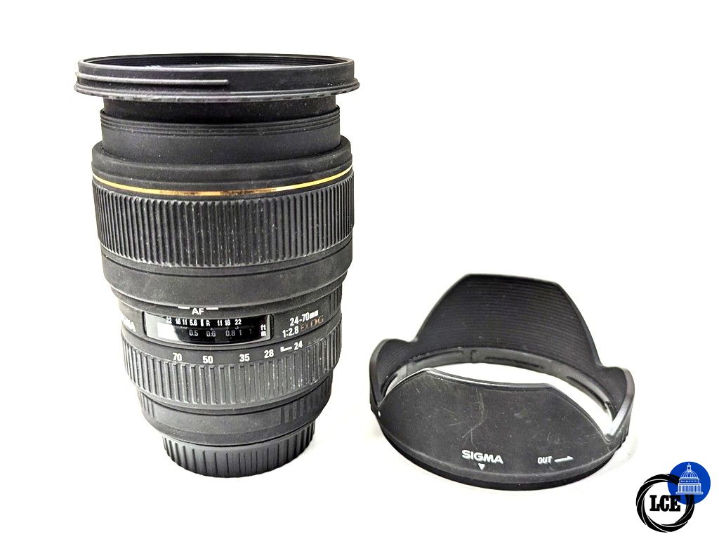 Sigma 24-70mm F2.8 DG EX Canon EF Fit