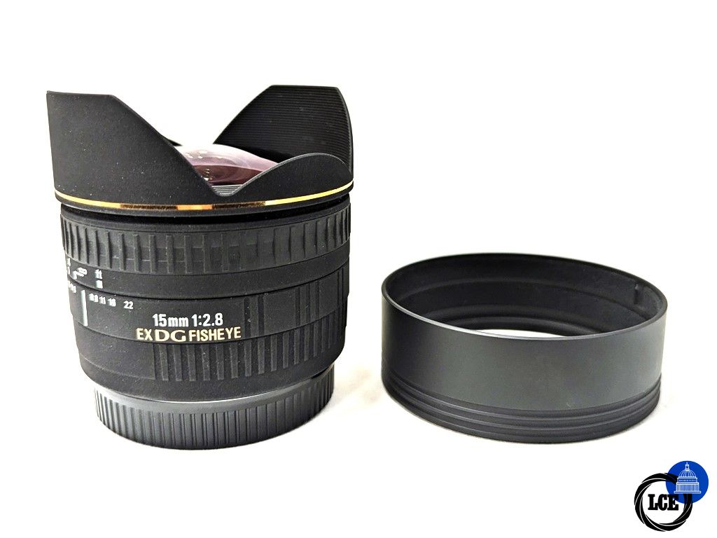 Sigma 15mm F2.8 DG EX Fisheye Canon EF Fit