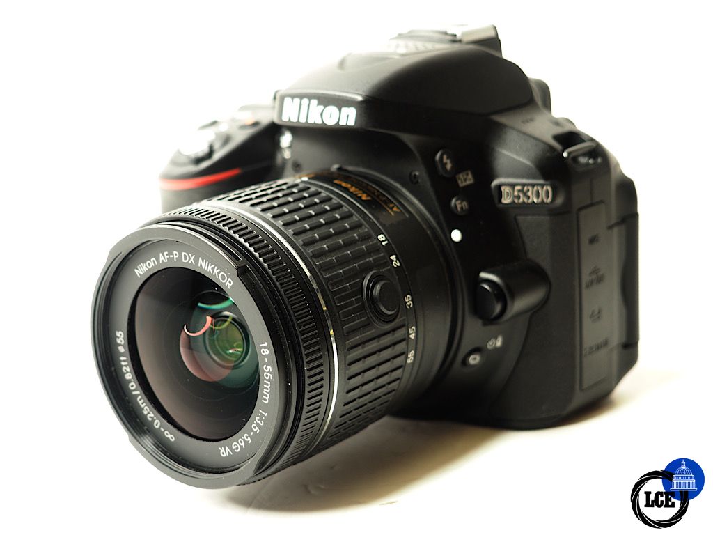 Nikon D5300 + AF-P 18-55mm VR boxed