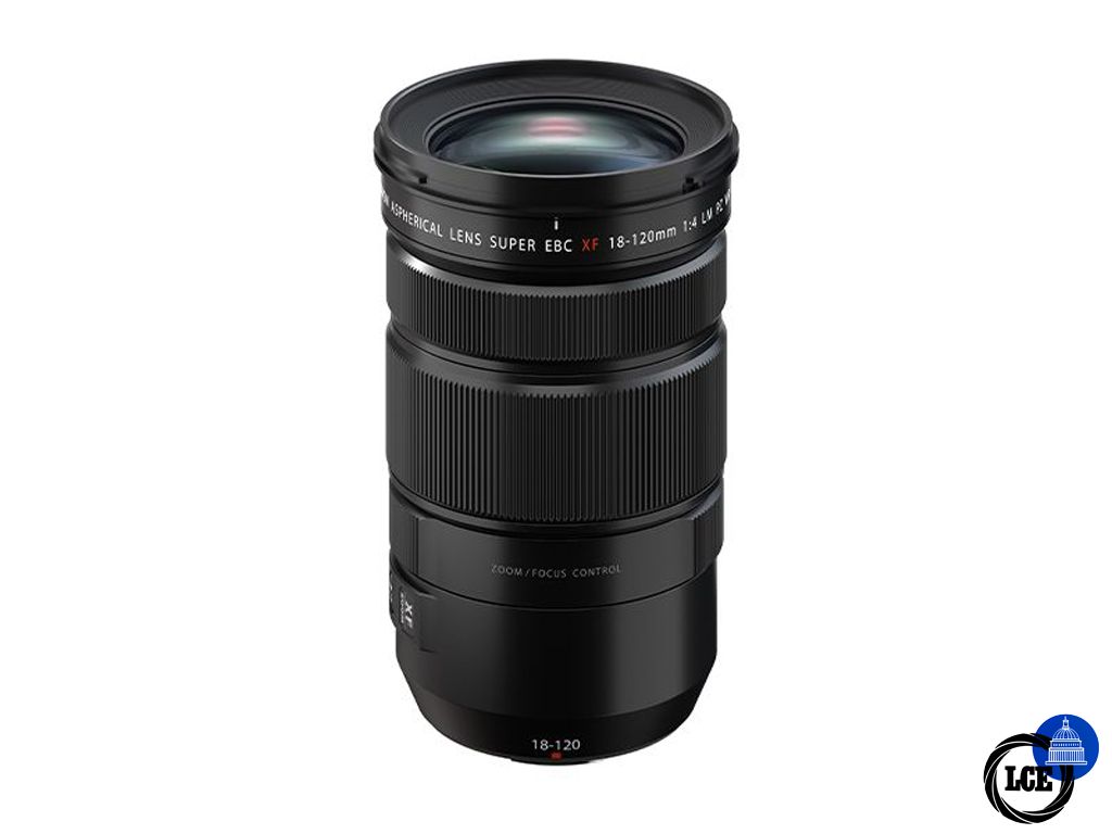 FujiFilm XF 18-120mm F4 LM PZ WR Lens- New Ex-Display (Boxed complete with 2 year Fujifilm Warranty claimable)