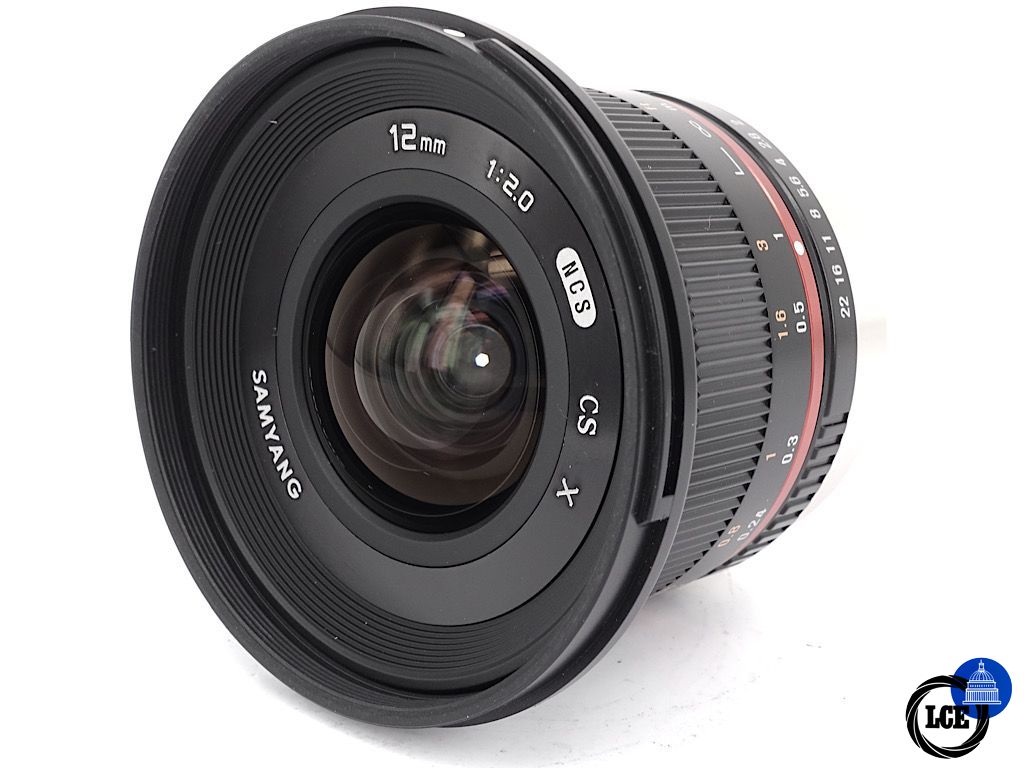 Samyang MF 12mm F2 NCS CS Fujifilm X - Boxed *Ex-Demo* | 5*