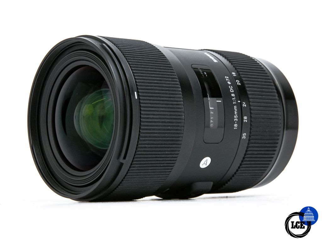 Sigma 18-35mm f1.8 DC 'A' Canon EF Mount