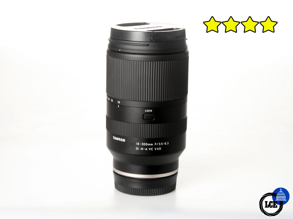 Tamron 18-300mm F/3.5-6.3 Di III-A VC VXD - Sony E fit (BOXED) with Hood