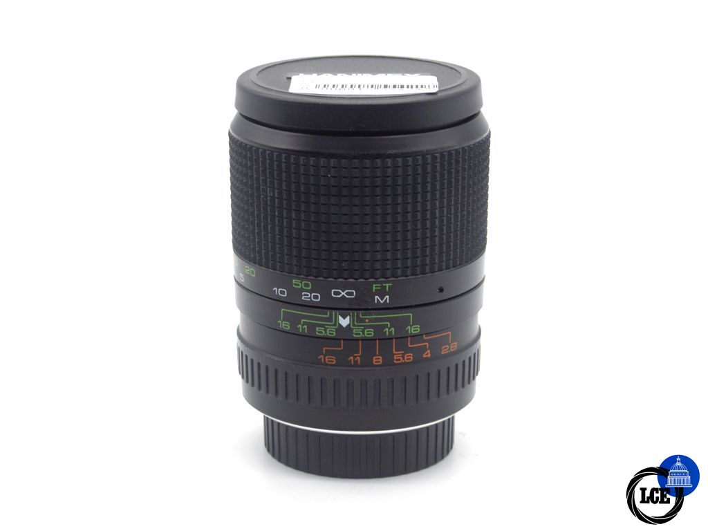 Hanimex 135mm f/2.8 MF TelePhoto Pentax PK-fit 