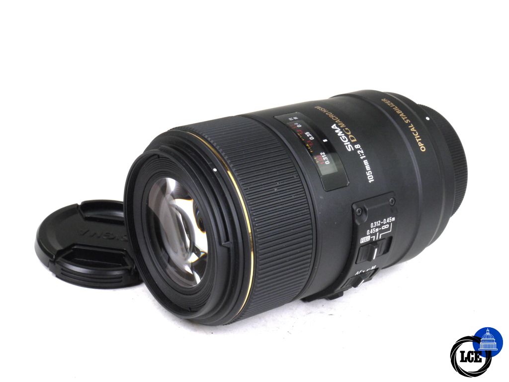 Sigma DG 105mm F2.8 Macro OS HSM - Nikon AF-S Fitting